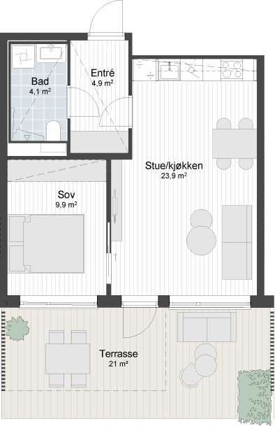 Plantegning 1